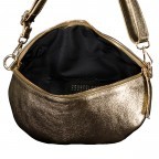 Gürteltasche / Umhängetasche Laminato mit Goldfittings Bronze, Farbe: metallic, Marke: Hausfelder Manufaktur, EAN: 4065646025196, Abmessungen in cm: 24x14x8, Bild 6 von 6