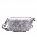 Gürteltasche / Umhängetasche Laminato mit Silberfittings Silber, Farbe: metallic, Marke: Hausfelder Manufaktur, EAN: 4065646025219, Abmessungen in cm: 24x14x8, Bild 3 von 6