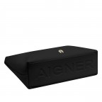 Beuteltasche Zita S Black Coloured, Farbe: schwarz, Marke: AIGNER, EAN: 4055539611896, Abmessungen in cm: 30x22x9, Bild 6 von 6