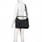 Beuteltasche Zita M Black Coloured, Farbe: schwarz, Marke: AIGNER, EAN: 4055539616310, Abmessungen in cm: 37x29x16, Bild 5 von 7