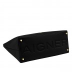 Beuteltasche Zita M Black Coloured, Farbe: schwarz, Marke: AIGNER, EAN: 4055539616310, Abmessungen in cm: 37x29x16, Bild 7 von 7