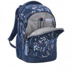 Rucksack Mate 30 Liter Boho Glam, Farbe: blau/petrol, Marke: Coocazoo, EAN: 4047443529497, Abmessungen in cm: 30x44x23, Bild 3 von 9