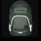 Rucksack Mate 30 Liter Dancing Dots, Farbe: grün/oliv, Marke: Coocazoo, EAN: 4047443529510, Abmessungen in cm: 30x44x23, Bild 9 von 9