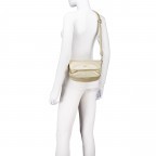 Umhängetasche Mademoiselle M40 Gold, Farbe: metallic, Marke: Zwei, EAN: 4250257937222, Abmessungen in cm: 28x15x9, Bild 7 von 8