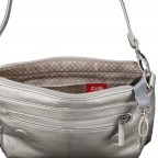Umhängetasche Mademoiselle M40 Silver, Farbe: metallic, Marke: Zwei, EAN: 4250257937116, Abmessungen in cm: 28x15x9, Bild 8 von 8