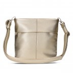 Umhängetasche Mademoiselle M8 vegan Gold, Farbe: metallic, Marke: Zwei, EAN: 4250257937192, Abmessungen in cm: 23x25x10, Bild 3 von 9