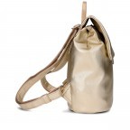 Rucksack Mademoiselle MR8 Gold, Farbe: metallic, Marke: Zwei, EAN: 4250257937185, Abmessungen in cm: 24x29x13, Bild 3 von 6