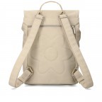 Rucksack Mademoiselle MR13 Nubuk Linen, Farbe: beige, Marke: Zwei, EAN: 4250257937345, Abmessungen in cm: 34.5x37x12, Bild 4 von 6