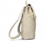 Rucksack Mademoiselle MR13 Nubuk Linen, Farbe: beige, Marke: Zwei, EAN: 4250257937345, Abmessungen in cm: 34.5x37x12, Bild 3 von 6
