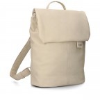 Rucksack Mademoiselle MR13 Nubuk Linen, Farbe: beige, Marke: Zwei, EAN: 4250257937345, Abmessungen in cm: 34.5x37x12, Bild 2 von 6
