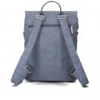 Rucksack Mademoiselle MR13 Nubuk Sky, Farbe: blau/petrol, Marke: Zwei, EAN: 4250257937635, Abmessungen in cm: 34.5x37x12, Bild 4 von 6