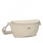 Gürteltasche Mademoiselle MH4 Nubuk Linen, Farbe: beige, Marke: Zwei, EAN: 4250257937383, Abmessungen in cm: 25x14x6, Bild 2 von 7