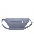 Gürteltasche Mademoiselle MH80 Nubuk Sky, Farbe: blau/petrol, Marke: Zwei, EAN: 4250257937673, Abmessungen in cm: 40x17x9, Bild 3 von 5