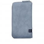 Geldbörse Mademoiselle Wallet MW2 Nubuk Sky, Farbe: blau/petrol, Marke: Zwei, EAN: 4250257937727, Abmessungen in cm: 19.5x10x3, Bild 3 von 5