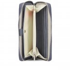 Geldbörse Mademoiselle Wallet MW2 Nubuk Sky, Farbe: blau/petrol, Marke: Zwei, EAN: 4250257937727, Abmessungen in cm: 19.5x10x3, Bild 5 von 5