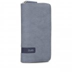 Geldbörse Mademoiselle Wallet MW2 Nubuk Sky, Farbe: blau/petrol, Marke: Zwei, EAN: 4250257937727, Abmessungen in cm: 19.5x10x3, Bild 2 von 5