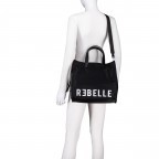 Handtasche Electra Black, Farbe: schwarz, Marke: Rebelle, EAN: 8058189279863, Abmessungen in cm: 33x29x16, Bild 6 von 9