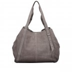 Shopper Pretty Wonder Suede L variabel in der Form Dark Grey, Farbe: grau, Marke: Hey Marly, EAN: 4262391064382, Abmessungen in cm: 58x43x20, Bild 4 von 6