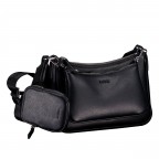 Umhängetasche Bel 2.0 Crossbody mit zwei Reißverschlussetuis Black, Farbe: schwarz, Marke: HUGO, EAN: 4063546718156, Abmessungen in cm: 23x16x6, Bild 2 von 7