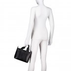 Handtasche Becky UP Tote Bag Mini Black, Farbe: schwarz, Marke: HUGO, EAN: 4063546718347, Abmessungen in cm: 25x19x10.5, Bild 4 von 7