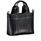 Handtasche Becky UP Tote Bag Mini Black, Farbe: schwarz, Marke: HUGO, EAN: 4063546718347, Abmessungen in cm: 25x19x10.5, Bild 2 von 7
