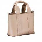 Handtasche Becky UP Tote Bag Mini Light Pastel Brown, Farbe: taupe/khaki, Marke: HUGO, EAN: 4063546718361, Abmessungen in cm: 25x19x10.5, Bild 2 von 7