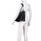 Shopper Becky UP Tote Bag Black, Farbe: schwarz, Marke: HUGO, EAN: 4063546718392, Abmessungen in cm: 36.5x27x15.5, Bild 4 von 5