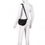 Beuteltasche Bel Crossbody Black, Farbe: schwarz, Marke: HUGO, EAN: 4063547562185, Abmessungen in cm: 28.5x15.5x8.7, Bild 4 von 6