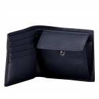 Geldbörse Ray 4CC-Coin Navy, Farbe: blau/petrol, Marke: BOSS, EAN: 4063546793122, Abmessungen in cm: 11x9.5x2.5, Bild 4 von 4