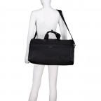 Reisetasche Ray Holdall_N Black, Farbe: schwarz, Marke: BOSS, EAN: 4063545716405, Abmessungen in cm: 50x28x24, Bild 4 von 5