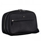 Kulturbeutel Ray Travel Washbag Black, Farbe: schwarz, Marke: BOSS, EAN: 4063546793719, Abmessungen in cm: 25.5x16x10, Bild 2 von 5