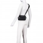 Umhängetasche / Gürteltasche Ray A5 Orizzontal Black, Farbe: schwarz, Marke: BOSS, EAN: 4063546793429, Abmessungen in cm: 21x13.5x2.5, Bild 5 von 7