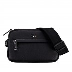 Umhängetasche / Gürteltasche Ray A5 Orizzontal Black, Farbe: schwarz, Marke: BOSS, EAN: 4063546793429, Abmessungen in cm: 21x13.5x2.5, Bild 1 von 7