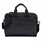Aktentasche Jinko Document Case mit Laptopfach 14 Zoll Black, Farbe: schwarz, Marke: BOSS, EAN: 4063546793658, Abmessungen in cm: 39x29x9, Bild 1 von 7