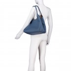 Shopper Lenah Tote Bag variabel in der Form Open Blue, Farbe: blau/petrol, Marke: Boss, EAN: 4063546747699, Abmessungen in cm: 33x27x19, Bild 5 von 6