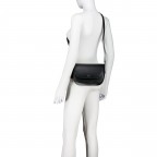 Umhängetasche Numah Saddlebag Black, Farbe: schwarz, Marke: BOSS, EAN: 4063546747828, Abmessungen in cm: 23x16x8, Bild 5 von 6