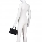 Handtasche Sandy Tote Bag Small Black, Farbe: schwarz, Marke: BOSS, EAN: 4063546747897, Abmessungen in cm: 22x15x8, Bild 4 von 7