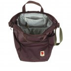 Tasche High Coast mit Laptopfach 15 Zoll Blackberry, Farbe: rot/weinrot, Marke: Fjällräven, EAN: 7323451088858, Abmessungen in cm: 31x40x14, Bild 8 von 8