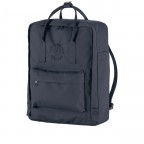 Rucksack Kånken Re-Kånken Navy, Farbe: blau/petrol, Marke: Fjällräven, EAN: 7323450939915, Abmessungen in cm: 27x38x13, Bild 2 von 5