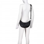 Beuteltasche Anett Halfmoon Black, Farbe: schwarz, Marke: BOSS, EAN: 4063546747934, Abmessungen in cm: 30x20x9, Bild 5 von 6