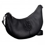 Beuteltasche Anett Halfmoon Black, Farbe: schwarz, Marke: BOSS, EAN: 4063546747934, Abmessungen in cm: 30x20x9, Bild 2 von 6