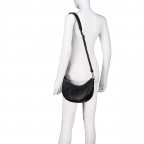 Beuteltasche Anett Halfmoon Black, Farbe: schwarz, Marke: BOSS, EAN: 4063546747934, Abmessungen in cm: 30x20x9, Bild 4 von 6