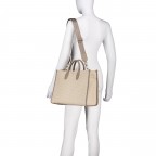Handtasche Sandy Medium Tote Light Beige, Farbe: beige, Marke: BOSS, EAN: 4063546747972, Abmessungen in cm: 36x27.5x12, Bild 5 von 7