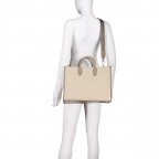 Handtasche Sandy Medium Tote Light Beige, Farbe: beige, Marke: BOSS, EAN: 4063546747972, Abmessungen in cm: 36x27.5x12, Bild 6 von 7