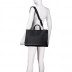 Handtasche Sandy Medium Tote Black, Farbe: schwarz, Marke: BOSS, EAN: 4063546748023, Abmessungen in cm: 36x27.5x12, Bild 5 von 7