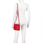 Umhängetasche Lettera 1.0 Cloe SHZ Red, Farbe: rot/weinrot, Marke: Joop!, EAN: 4048835242758, Abmessungen in cm: 22x15x6.5, Bild 4 von 7
