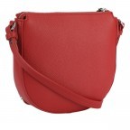 Umhängetasche Lettera 1.0 Stella SVZ Red, Farbe: rot/weinrot, Marke: Joop!, EAN: 4048835242796, Abmessungen in cm: 22x21.5x5.5, Bild 3 von 5