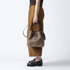 Beuteltasche Mazzolino Franziska Toffee, Farbe: braun, Marke: Joop!, EAN: 4048835252030, Abmessungen in cm: 25x26x17, Bild 4 von 6