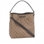 Beuteltasche Mazzolino Franziska Toffee, Farbe: braun, Marke: Joop!, EAN: 4048835252030, Abmessungen in cm: 25x26x17, Bild 3 von 6