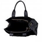 Handtasche Dollaro Book Tote Schwarz, Farbe: schwarz, Marke: Hausfelder Manufaktur, EAN: 4065646025349, Abmessungen in cm: 26x19x11, Bild 7 von 7